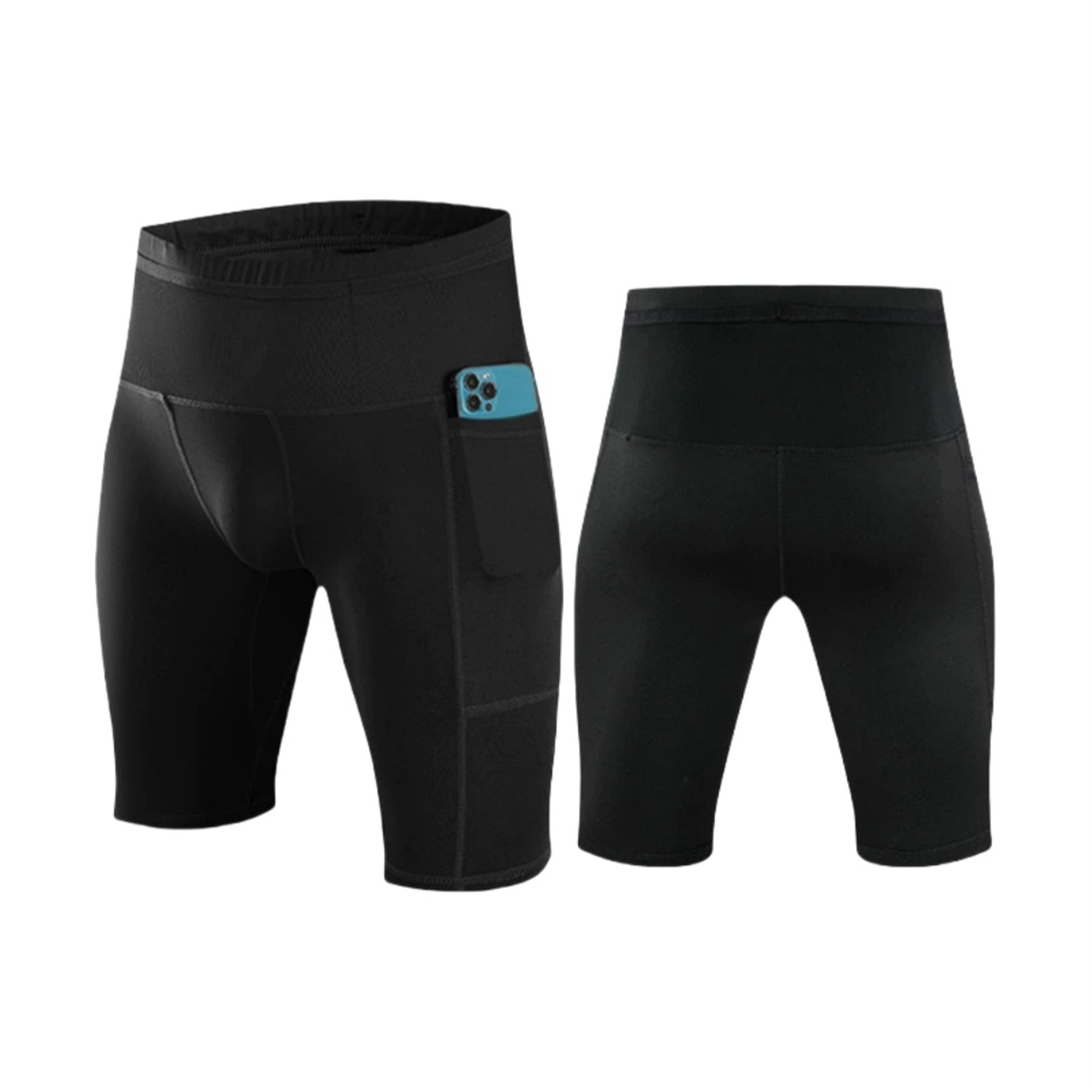 Men's Sports Elastic Short 19