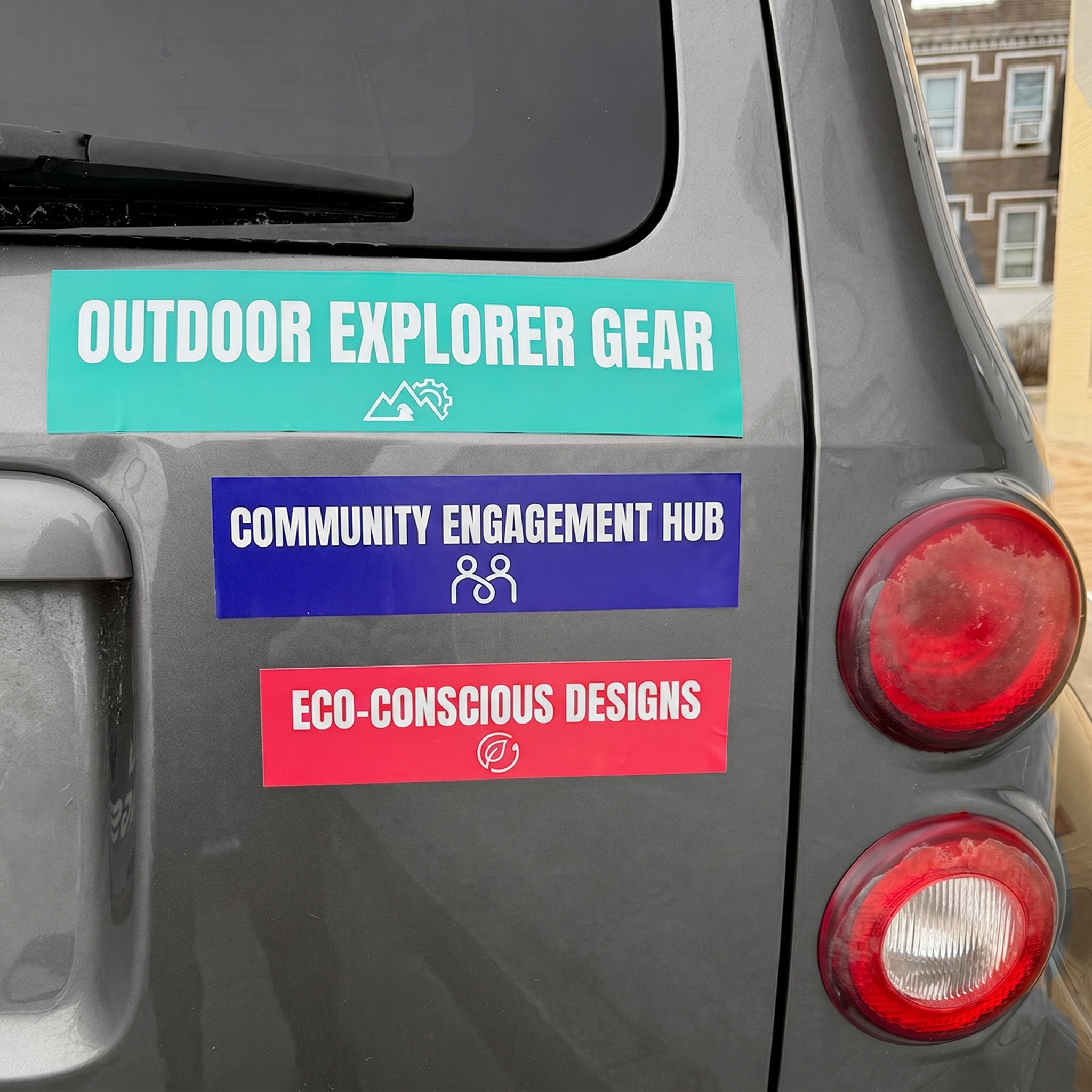 11.5" Printed Bumper Decal