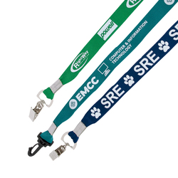 3/4" Eco-Friendly Dye Sublimated Lanyard
