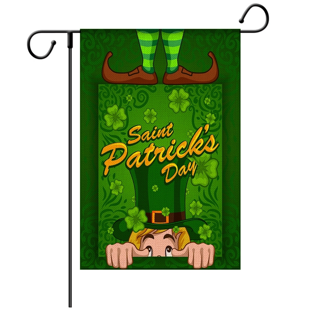 Happy St Patricks Day House Garden Flags 20