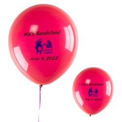 18" Standard Latex Balloon (2 Color Imprint)