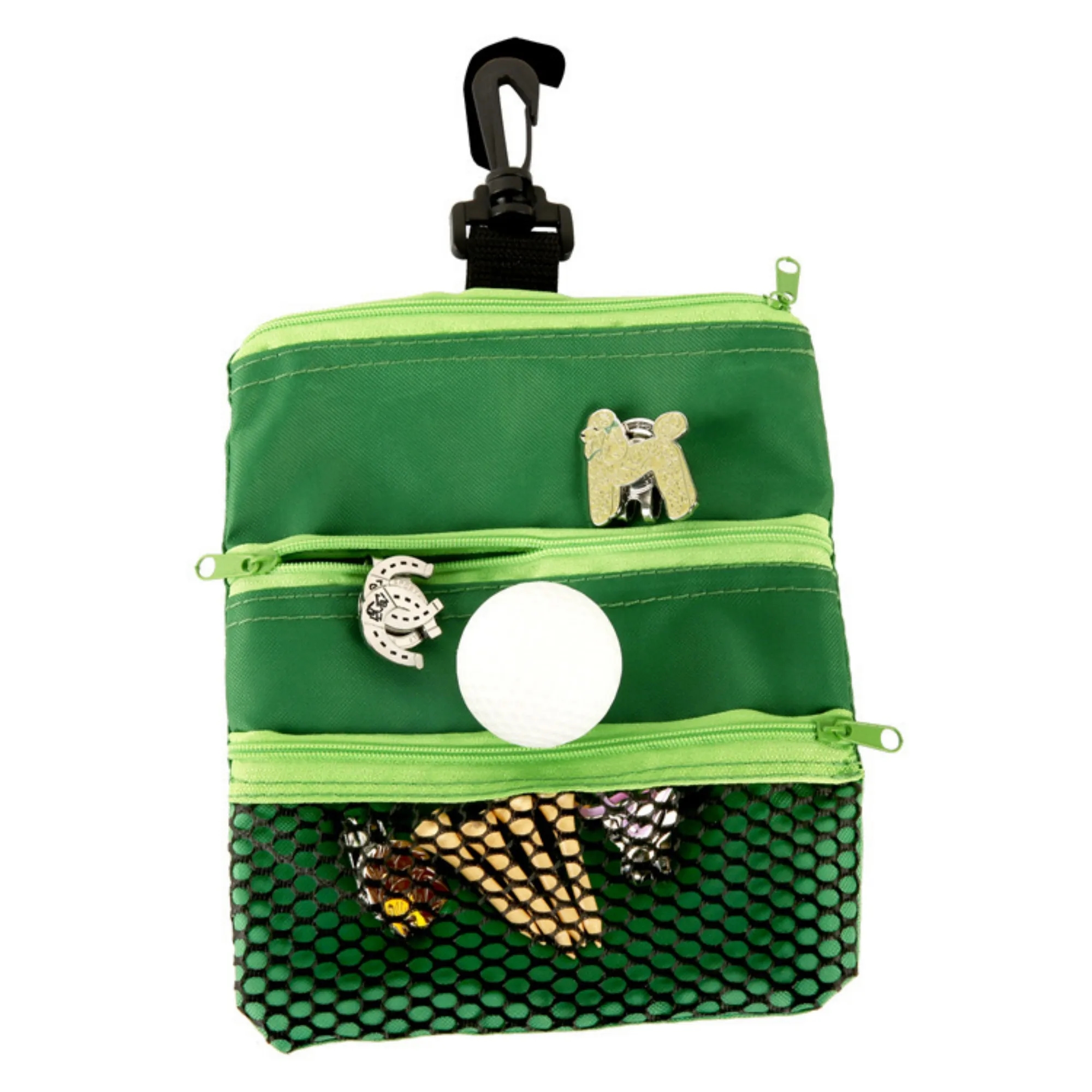 MOQ 100 Golf Ball Bag With Clip 8