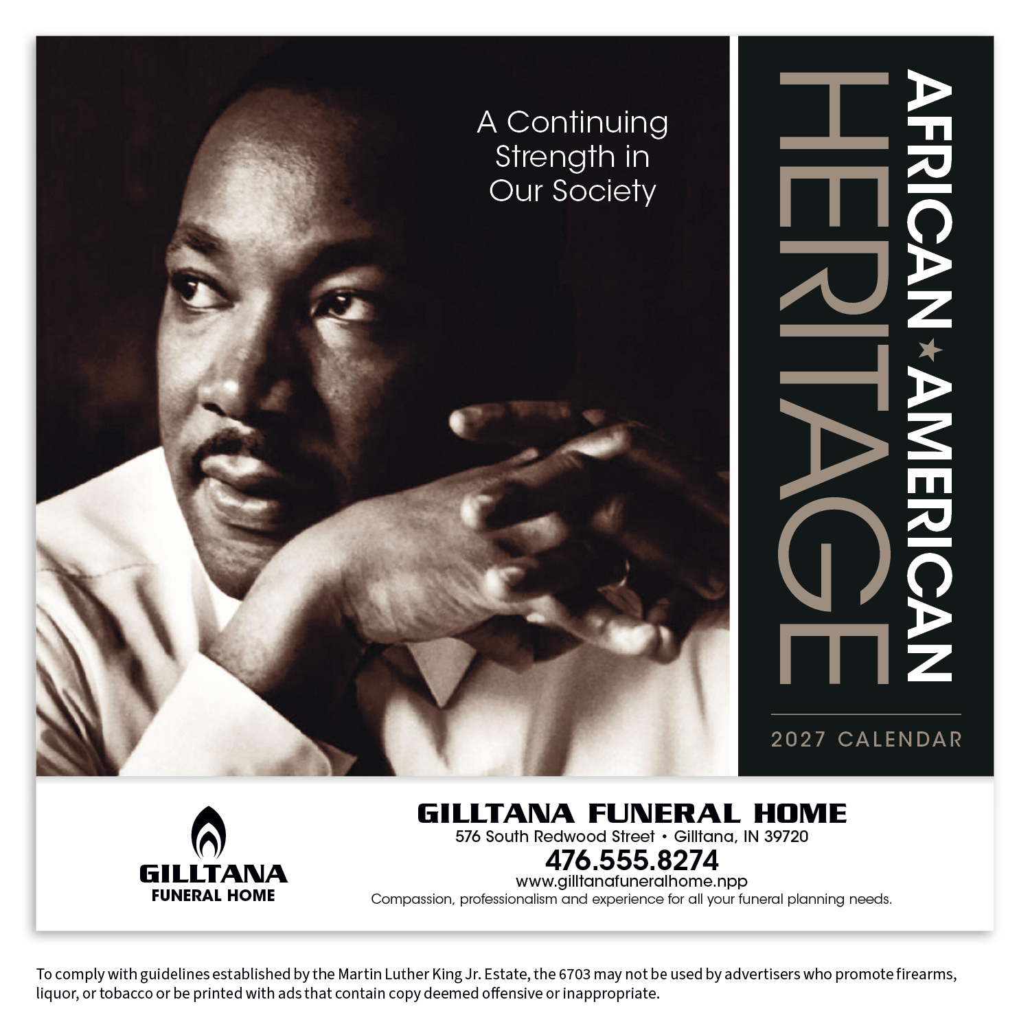 Triumph Calendars African-American Heritage: Dr. Martin Luther King, Jr. Calendar