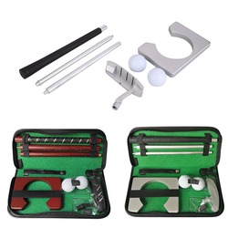 Golf Club Aluminum Alloy Putter Kit for Travel and Indoor