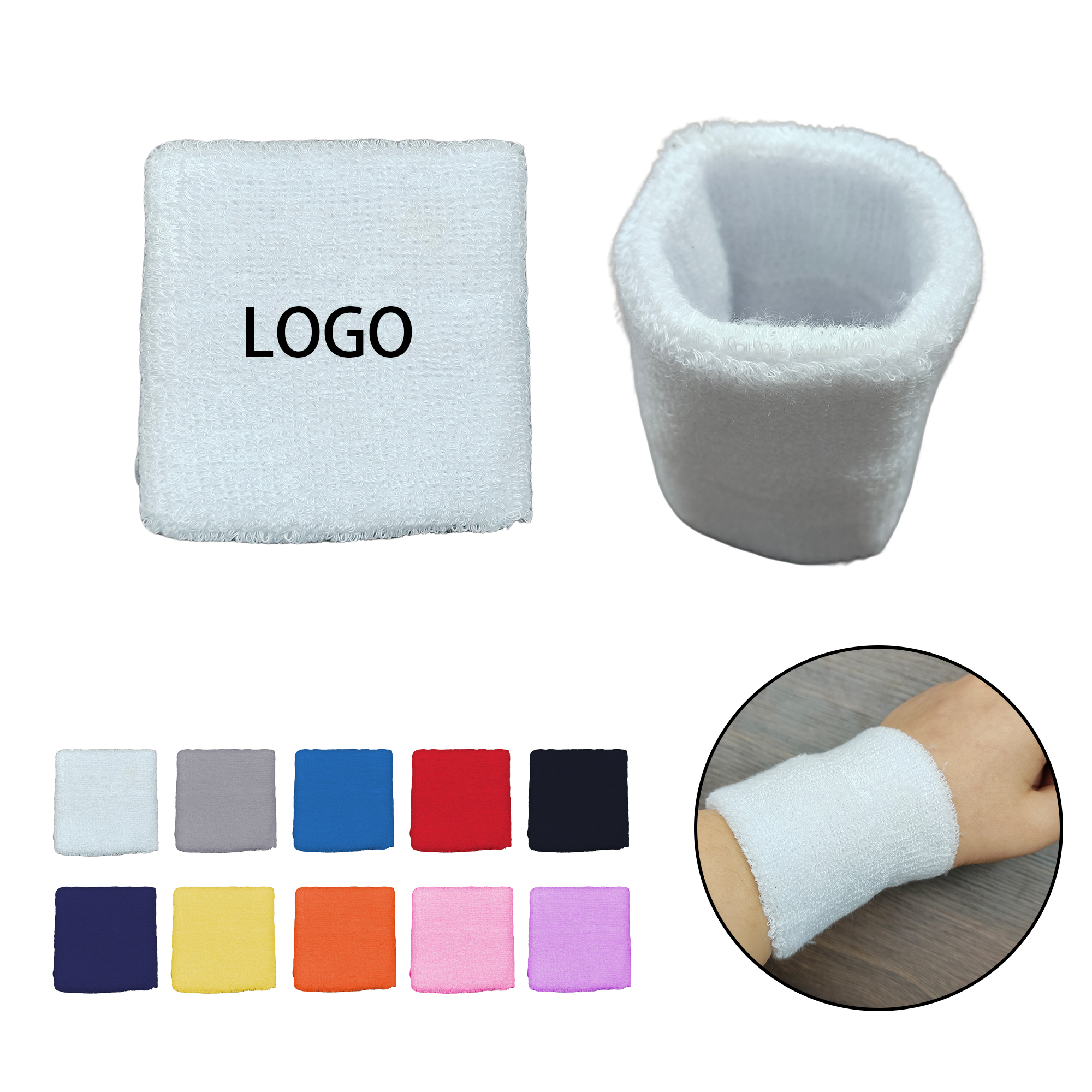 Sweat Wristbands for Sports & Fitness