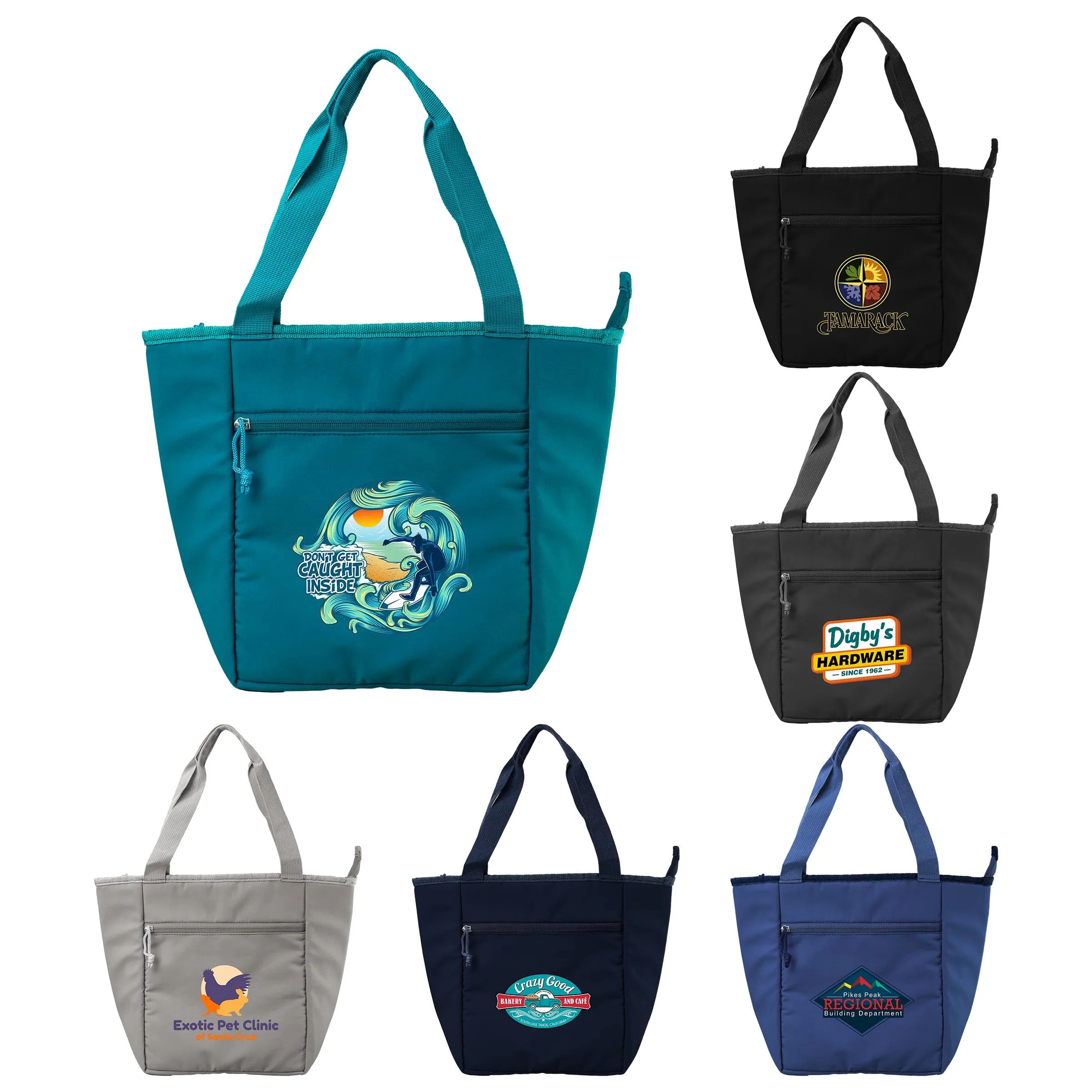 Roam Zippered Cooler Tote 6