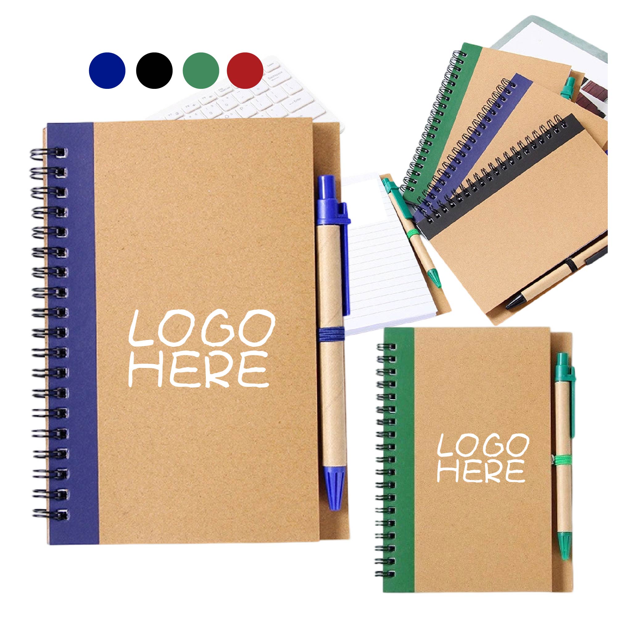 Eco-Friendly Notebook with Pen