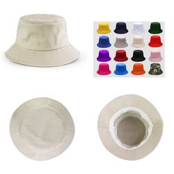 Cotton Style Bucket Hat Summer Outdoor Cap