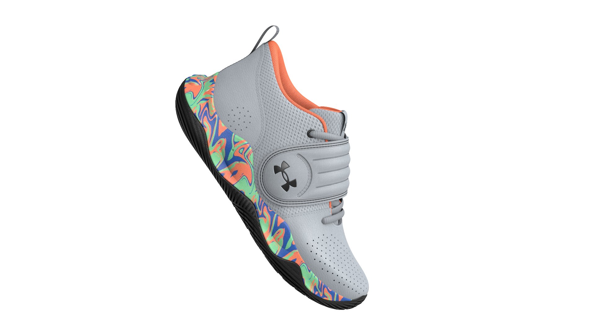 UA Zone BB Grade School Basketball Shoes 25