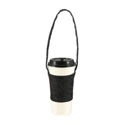 Screen Printed Cotton Coffee Cup Sleeve