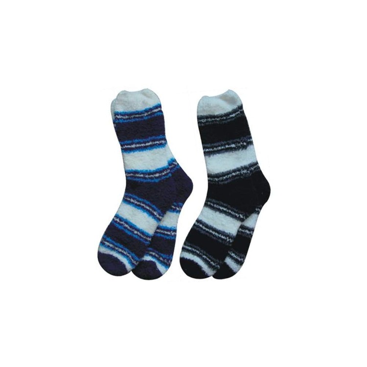 Men's Fuzzy Socks 1216320 Think Tank Promotional