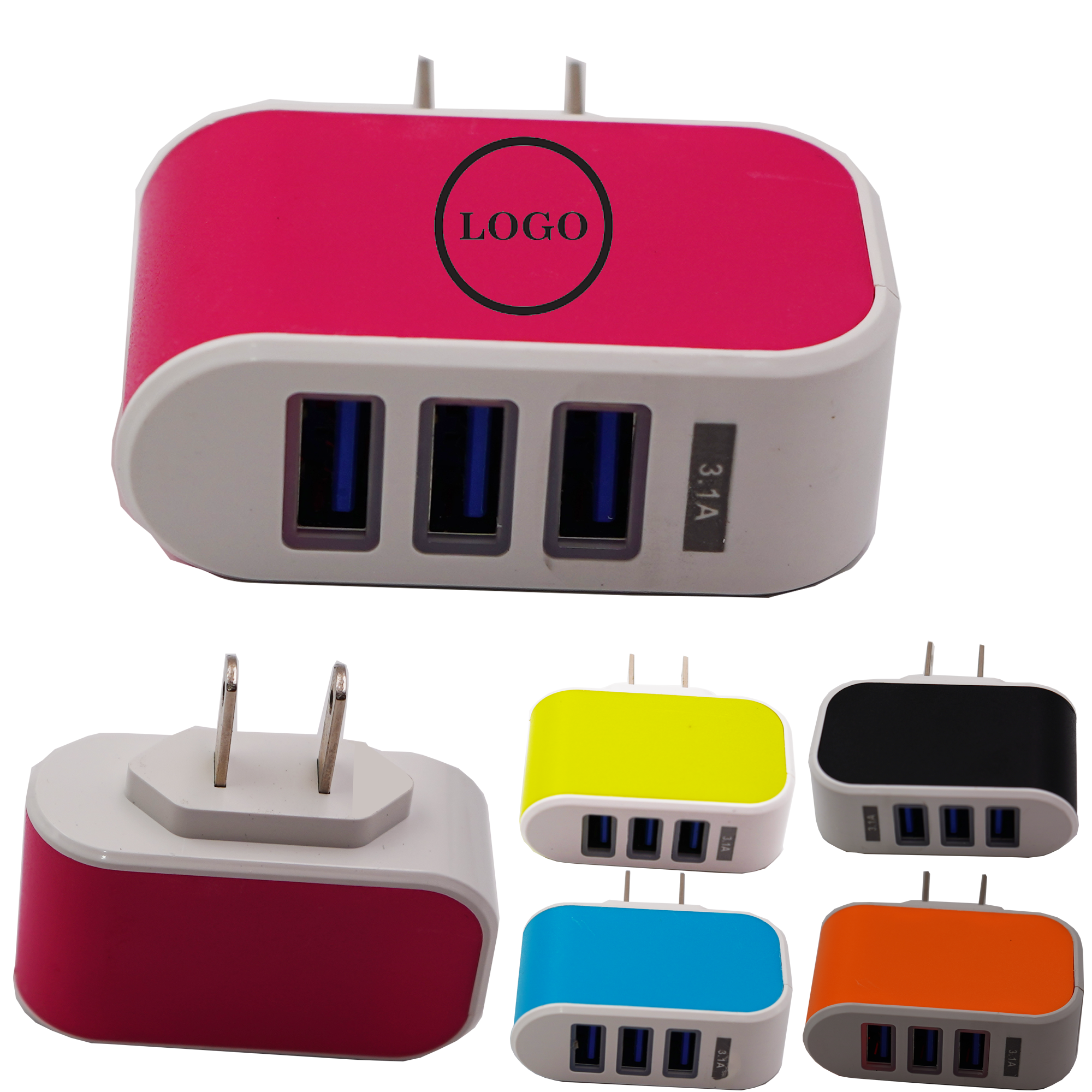3 Port USB Charger 11