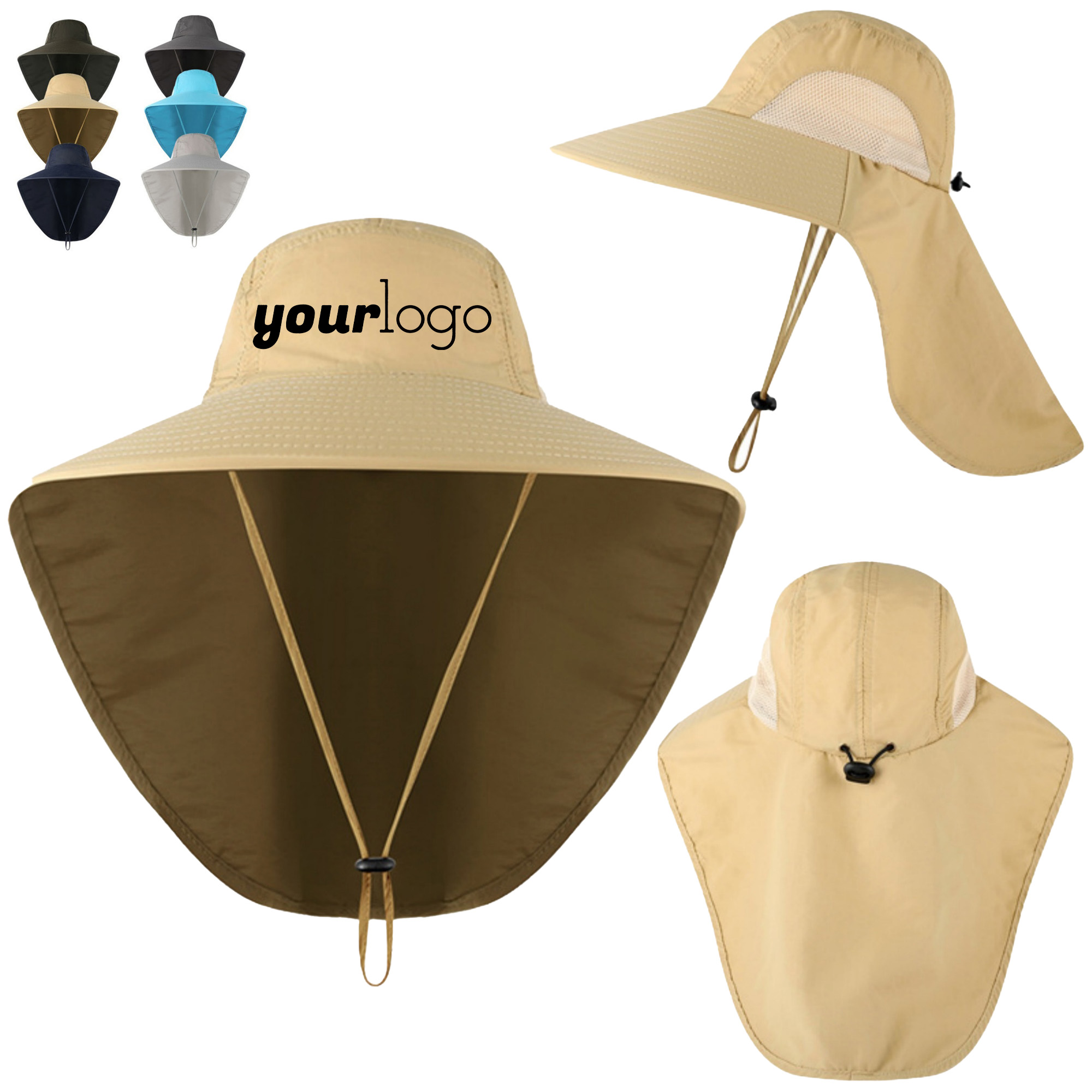 Folding Strap Sun Hat for Beach and Hiking 13