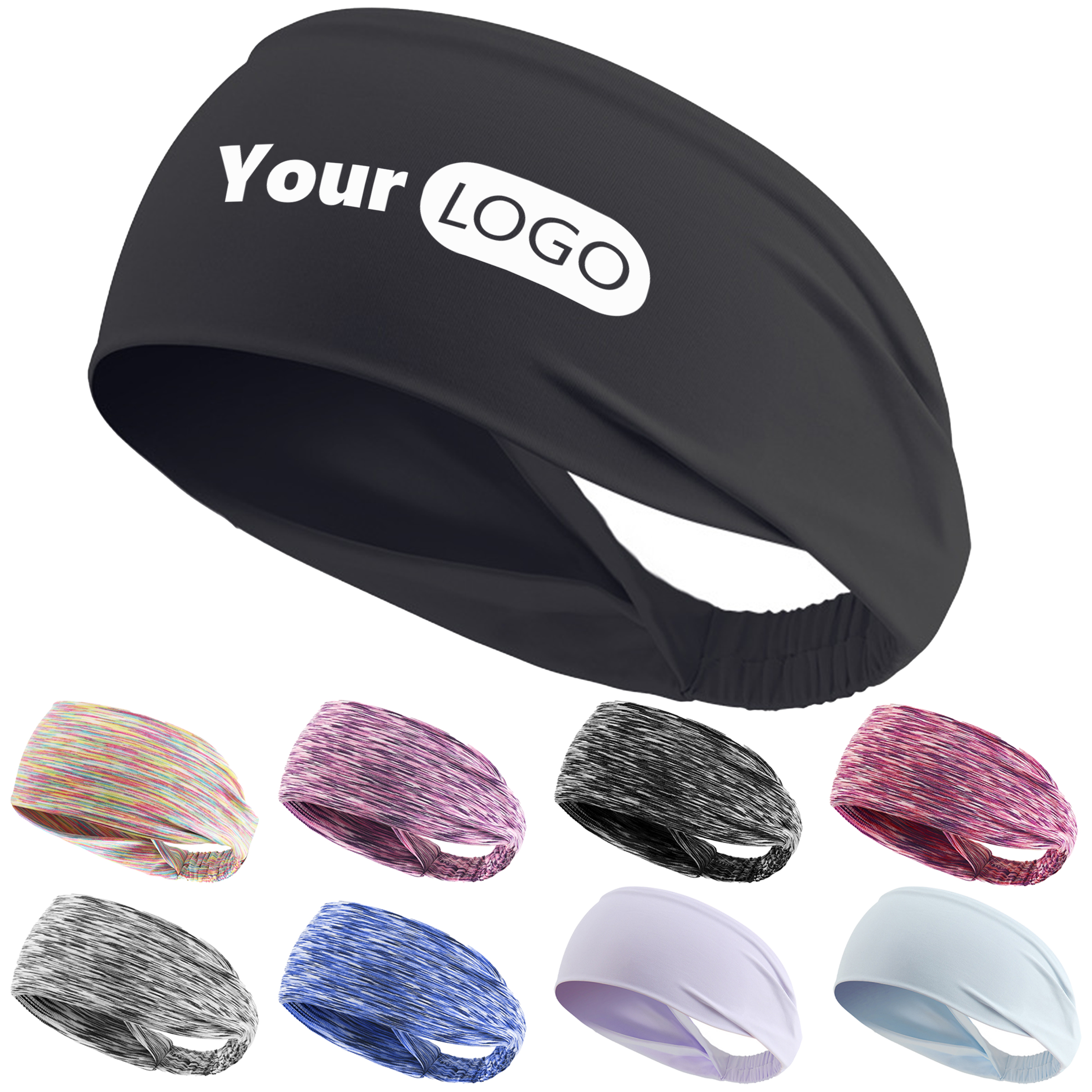Nylon Sports And Fitness Sweatband 14
