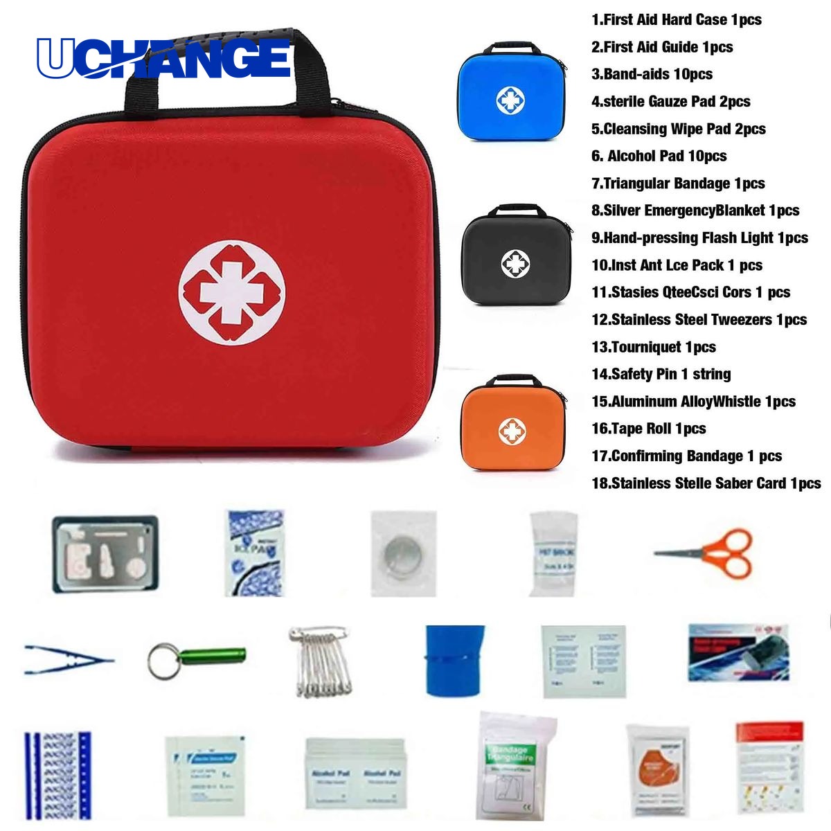 Emergency Preparedness First Aid Kit Organizer