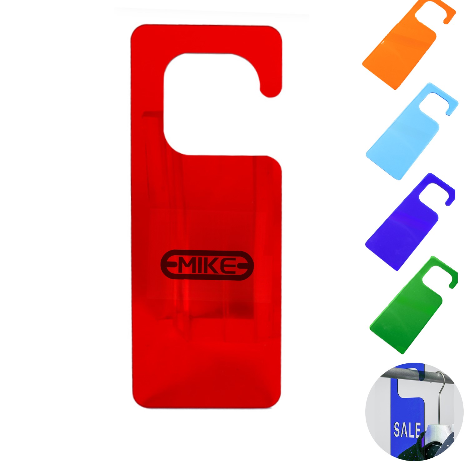 Acrylic Door Hanger Hang Tags