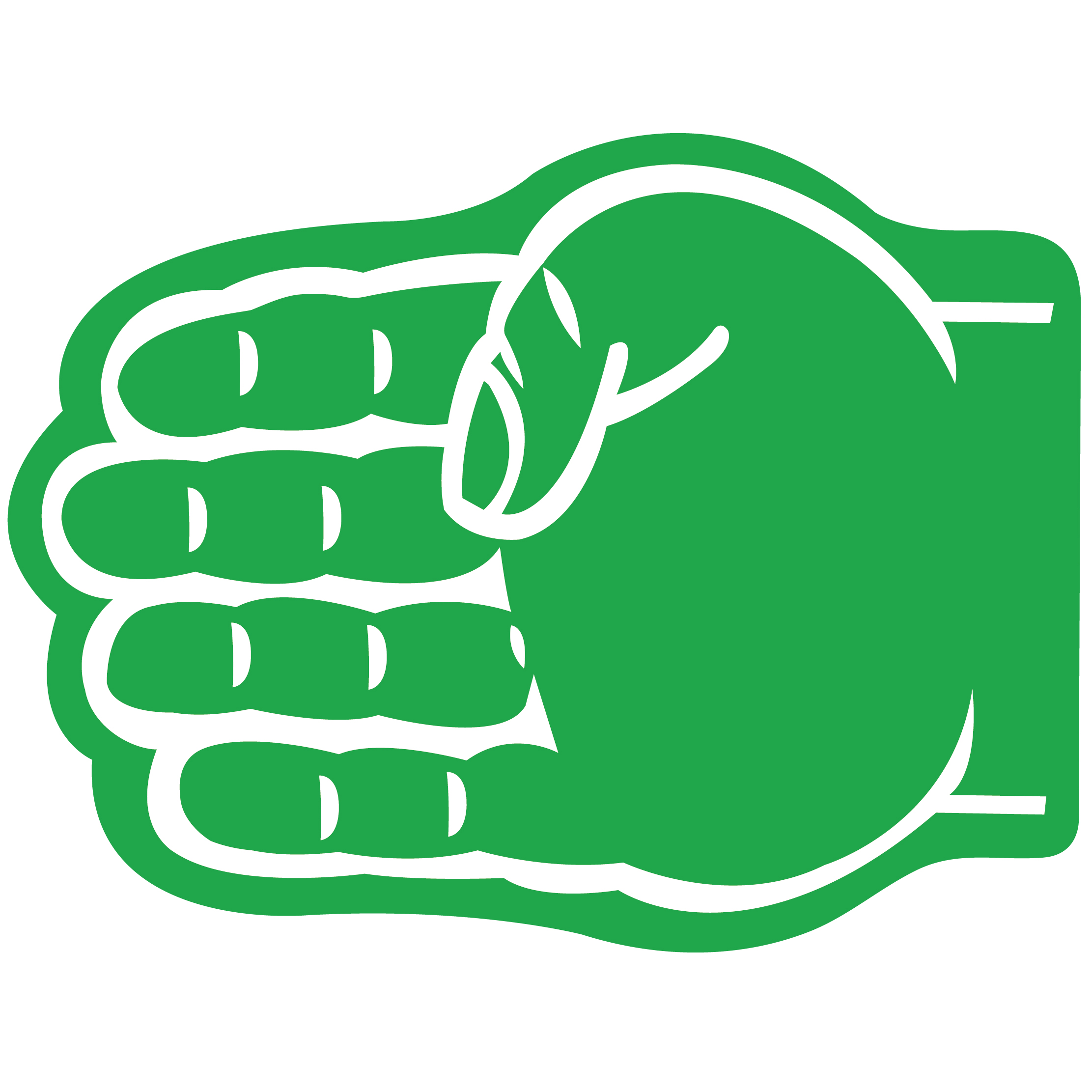 First Down Foam Hand 59