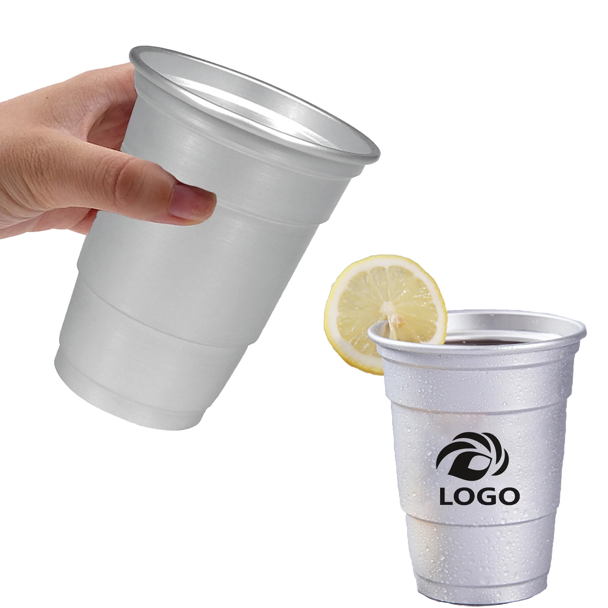 Recyclable 16OZ Aluminum Cup 6