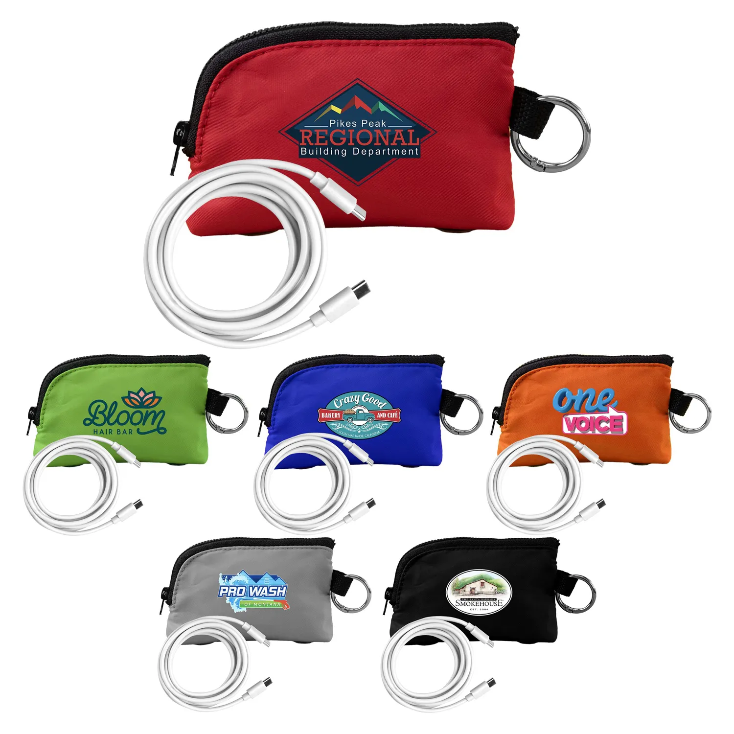 Zip Around 6' C to C Cable Pouch 4