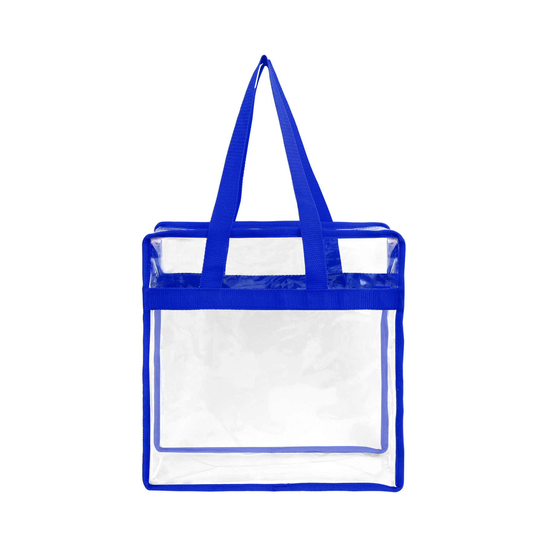 Stadium Approved Clear Zipper Tote Bag 35
