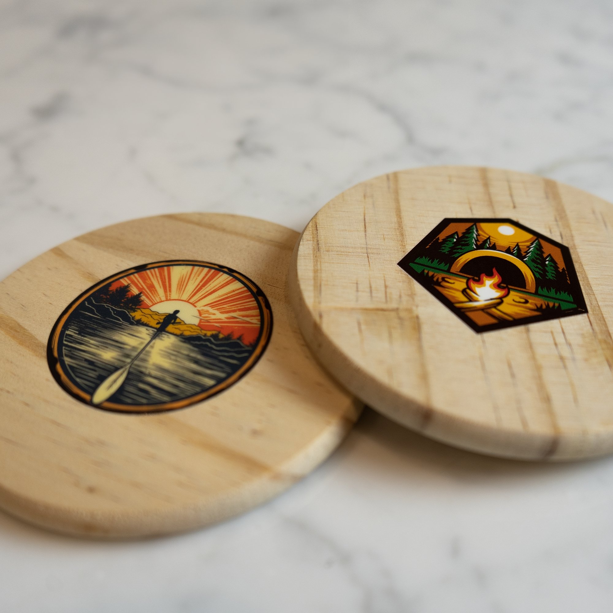 Custom UV DTF 3D Labels