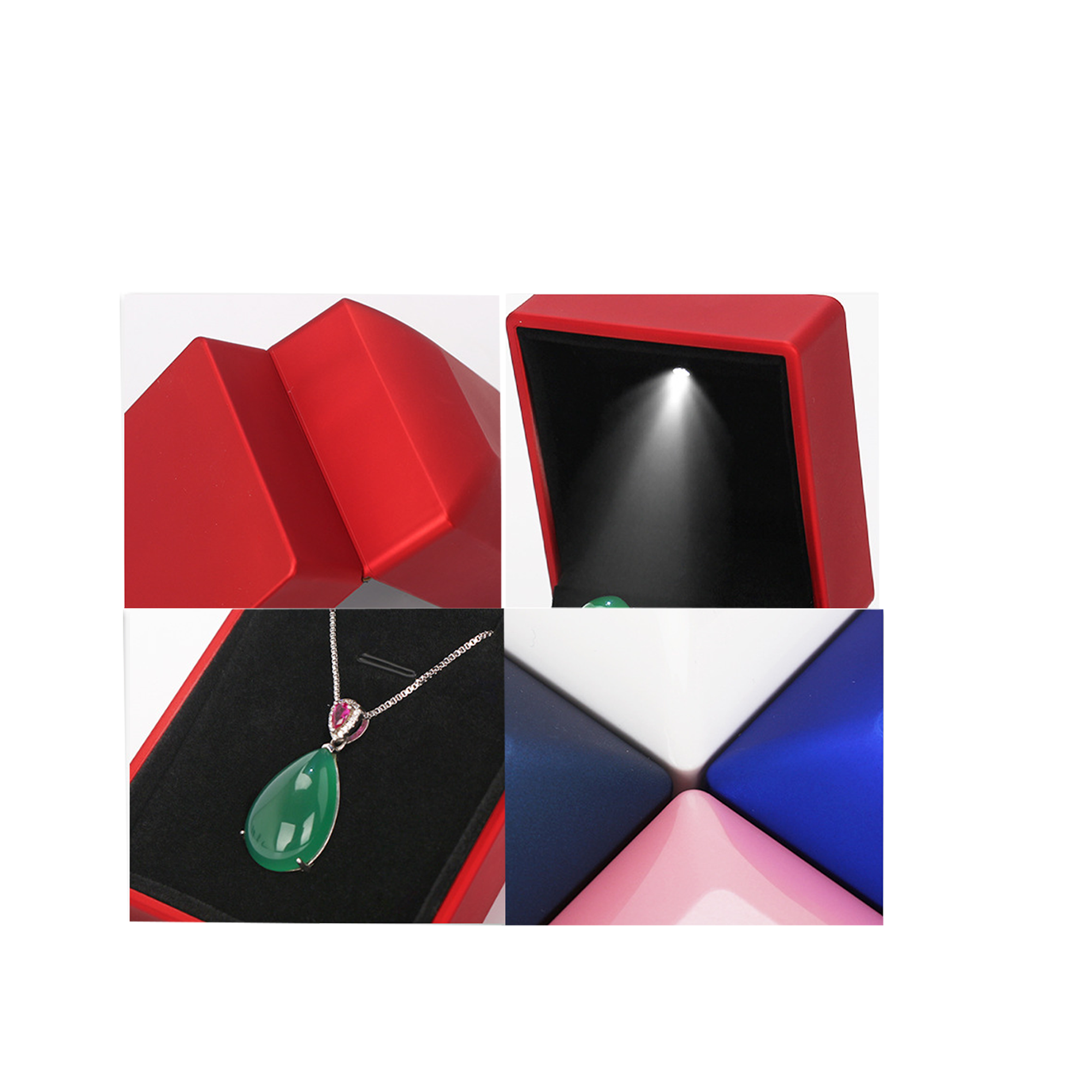 LED Light High-end Jewelry Ring Box 10