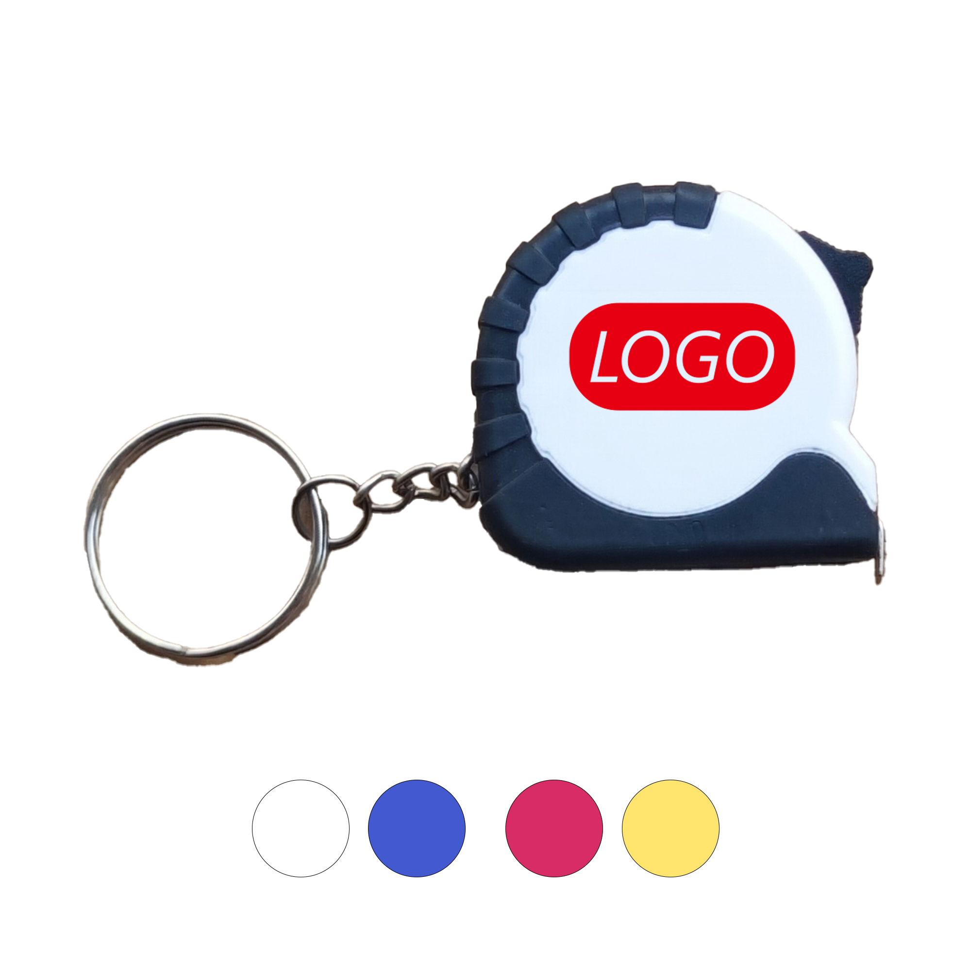 Portable Pocket Keyring Tape Measure 1m/3ft MOQ 20 PCS