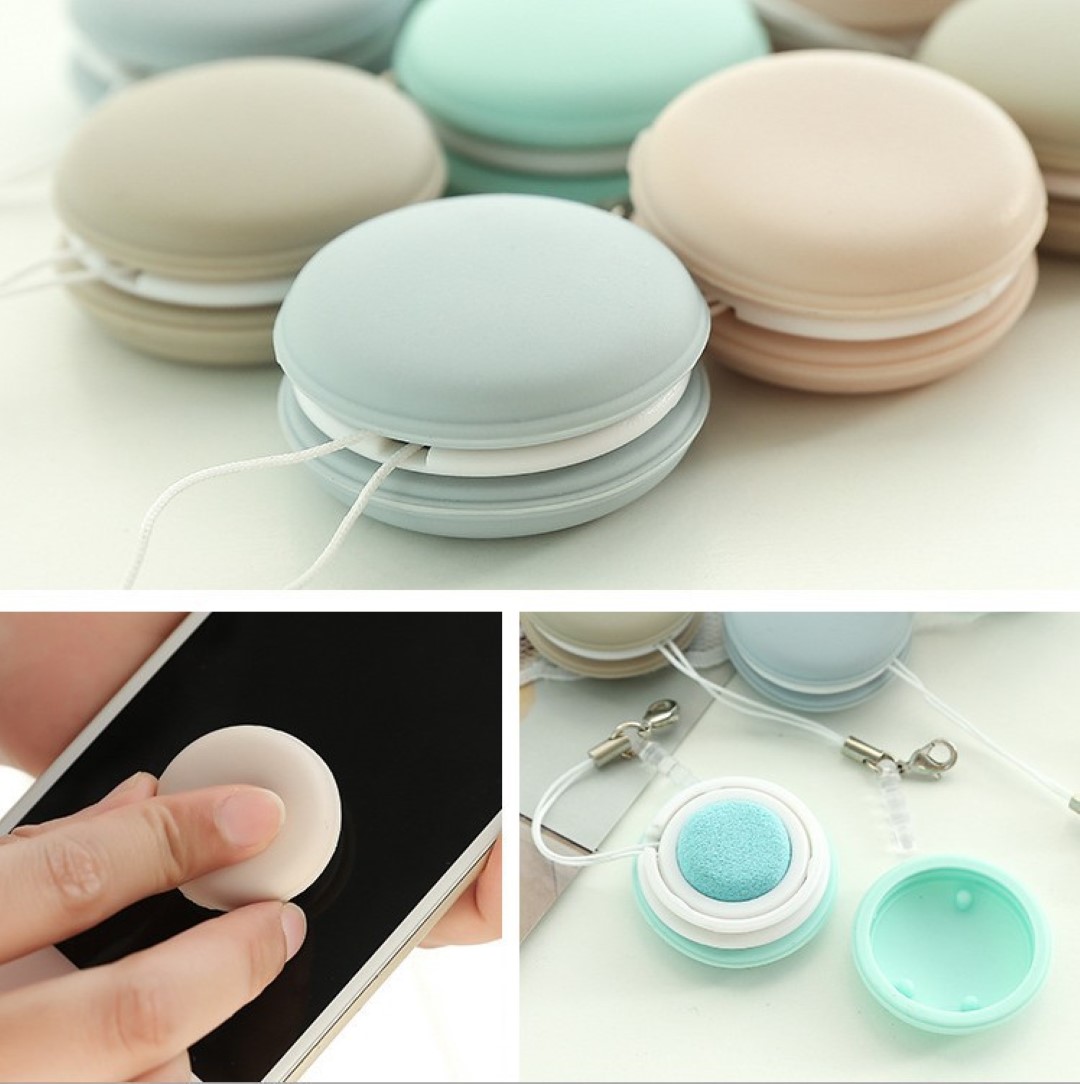 Mini Glasses & Cell Phone Screen Cleaner Combo Key Chain