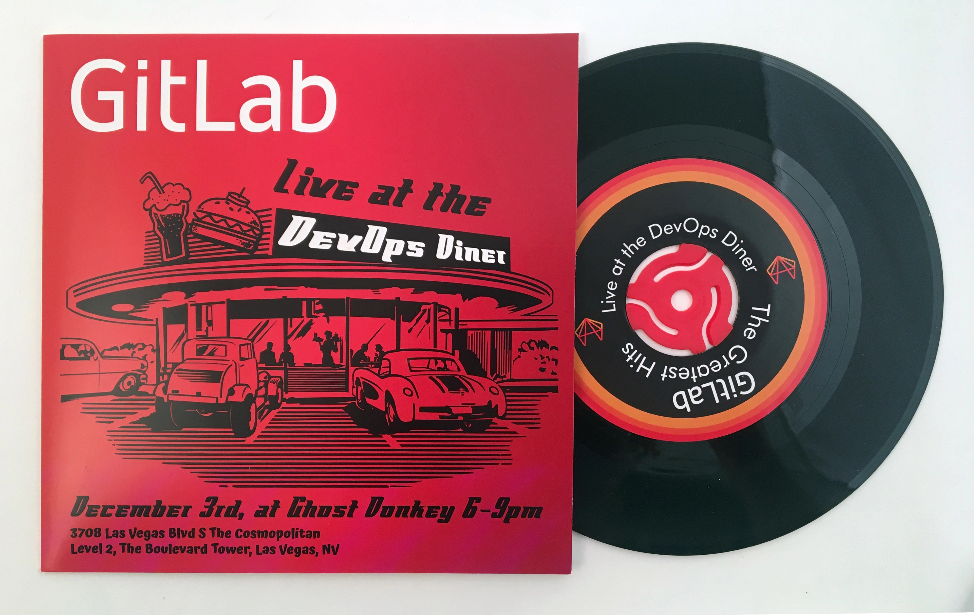 45rpm Record Invitations - Custom Labels & Jackets, Adapters