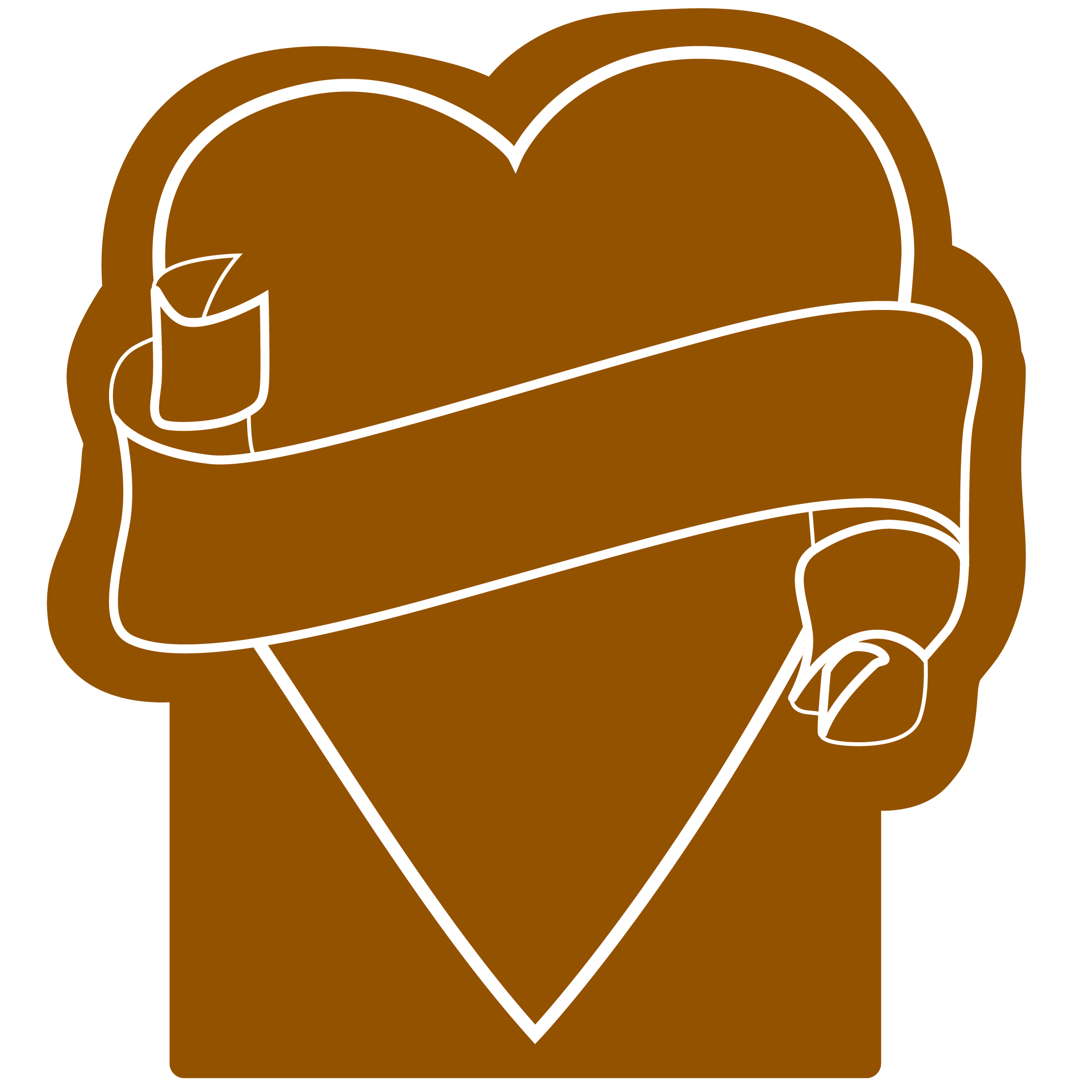 Foam Heart Mitt 53
