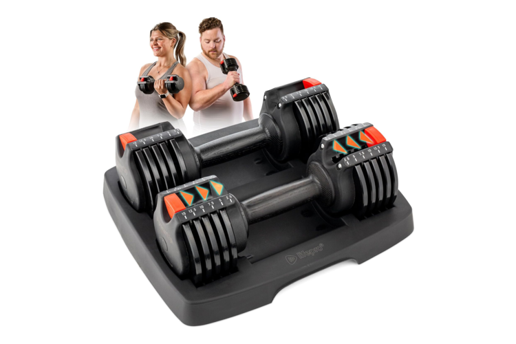 Lifepro PowerUp Adjustable Dumbbells 3