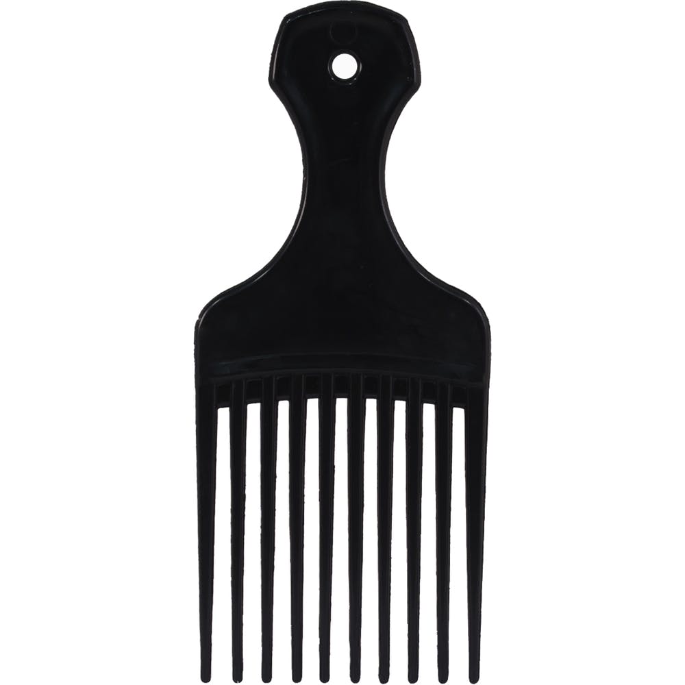Bulk Hair Picks - Black 2.25" 3