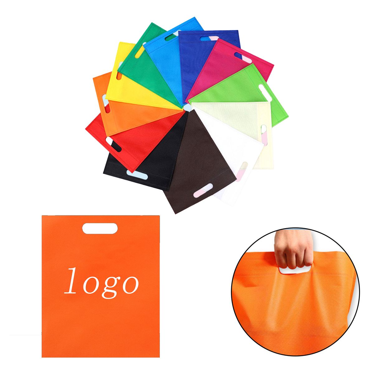 Customized Non-Woven Fabric Handbag For Advertising Purposes