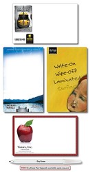 Mini Memo Board - 5.25x8.5 Laminated - 14 pt.