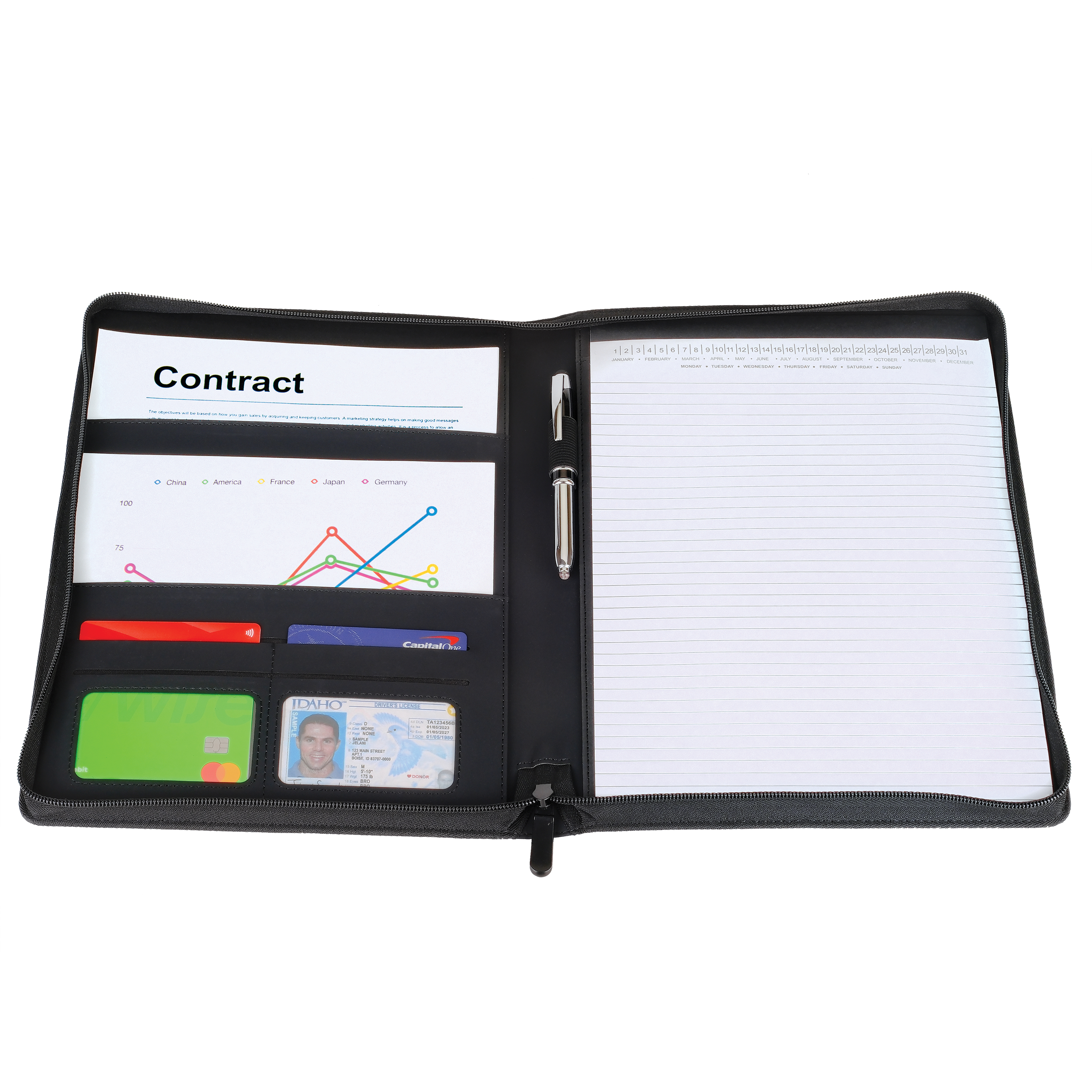 Consul Zippered Portfolio 14