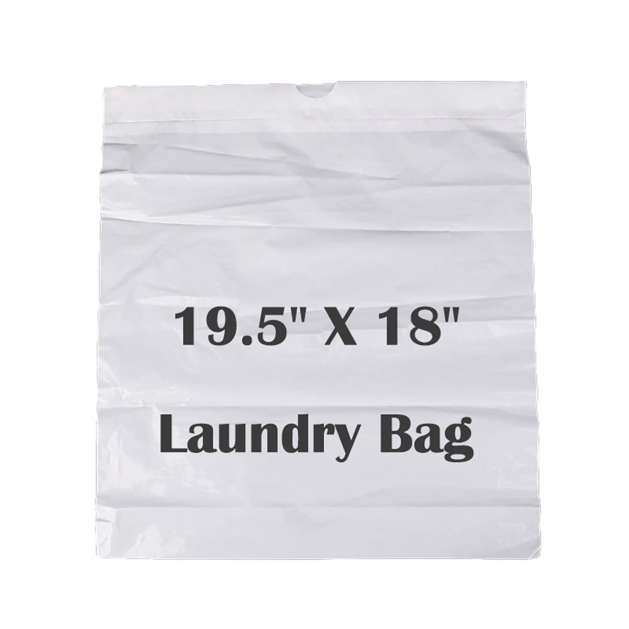 PE Eco Drawstring Laundry Bag 19.5" X 18" 4