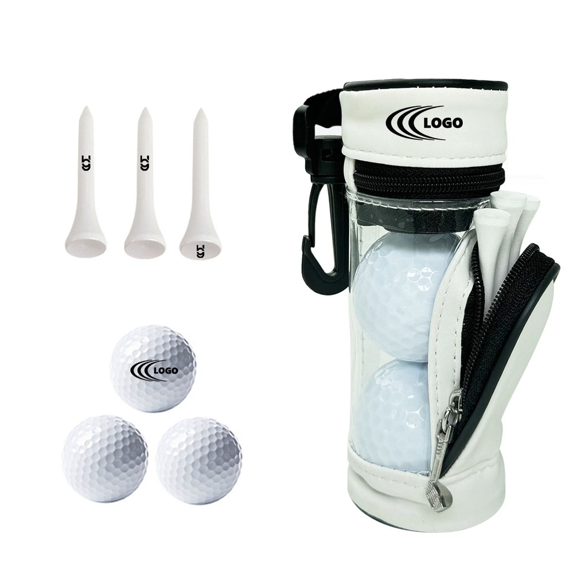 Portable Golf Set With Balls And Tees 3