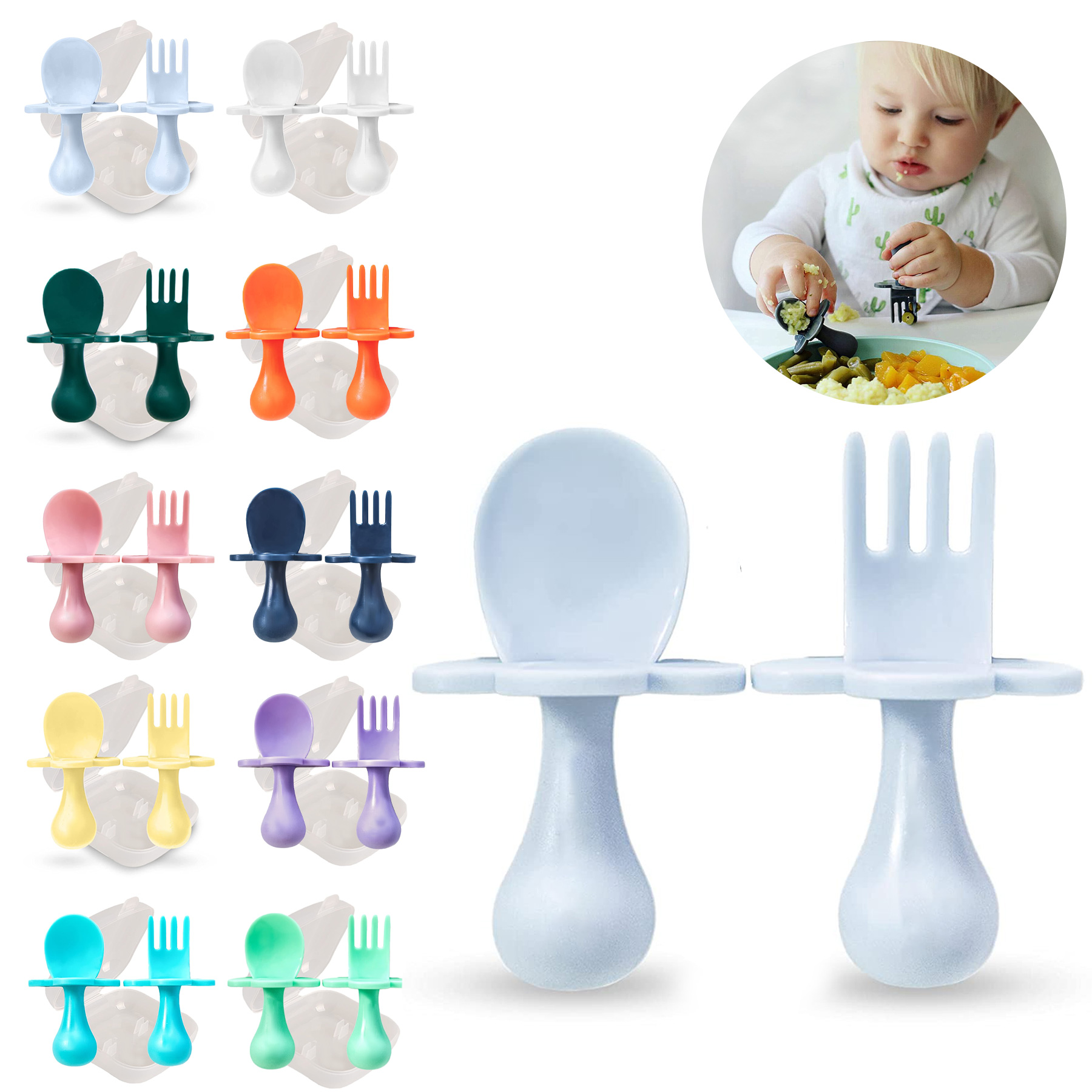 Baby Spoon Fork 6