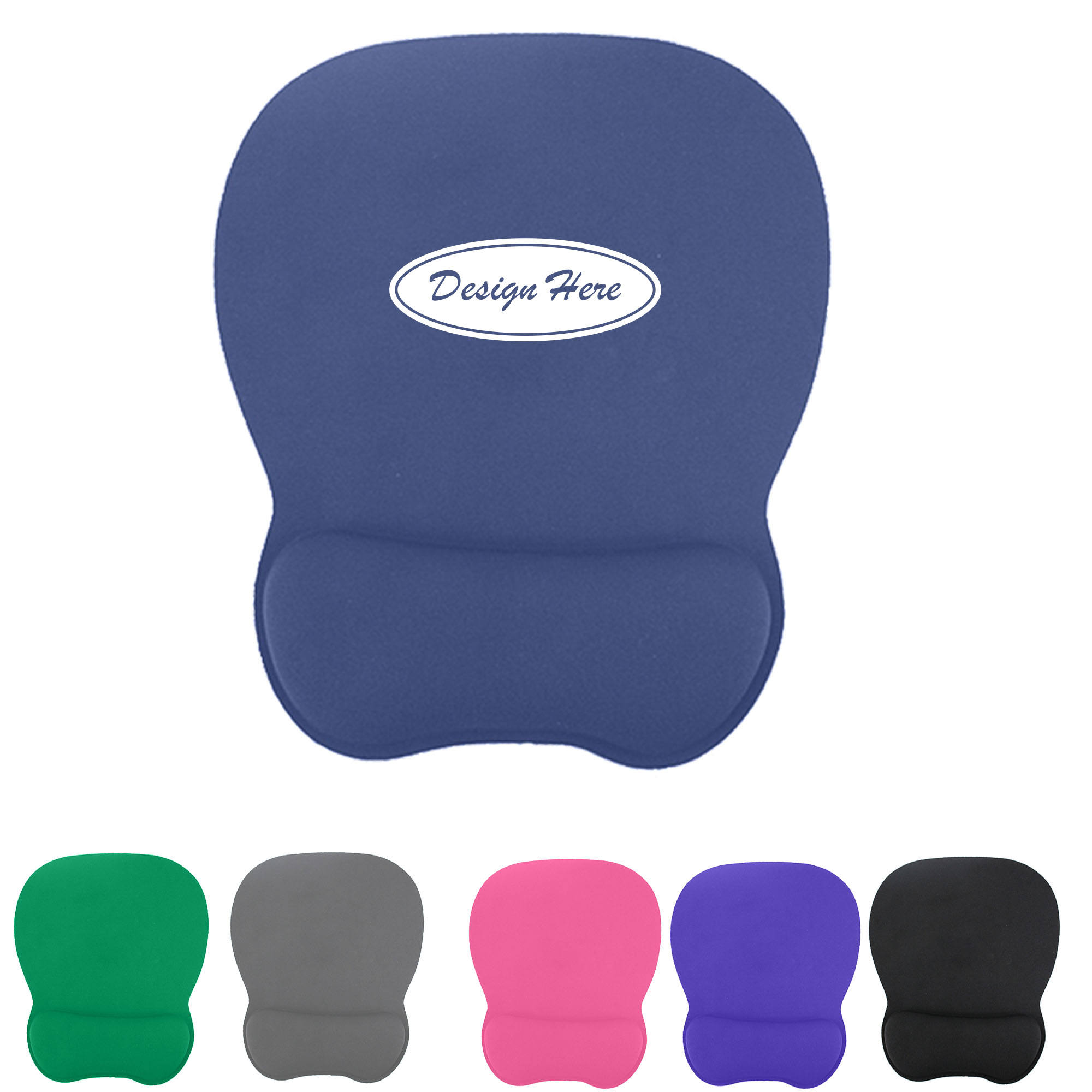 Comfortable Ergonomic Mouse Pad with Gel Cushion for Wrist Support