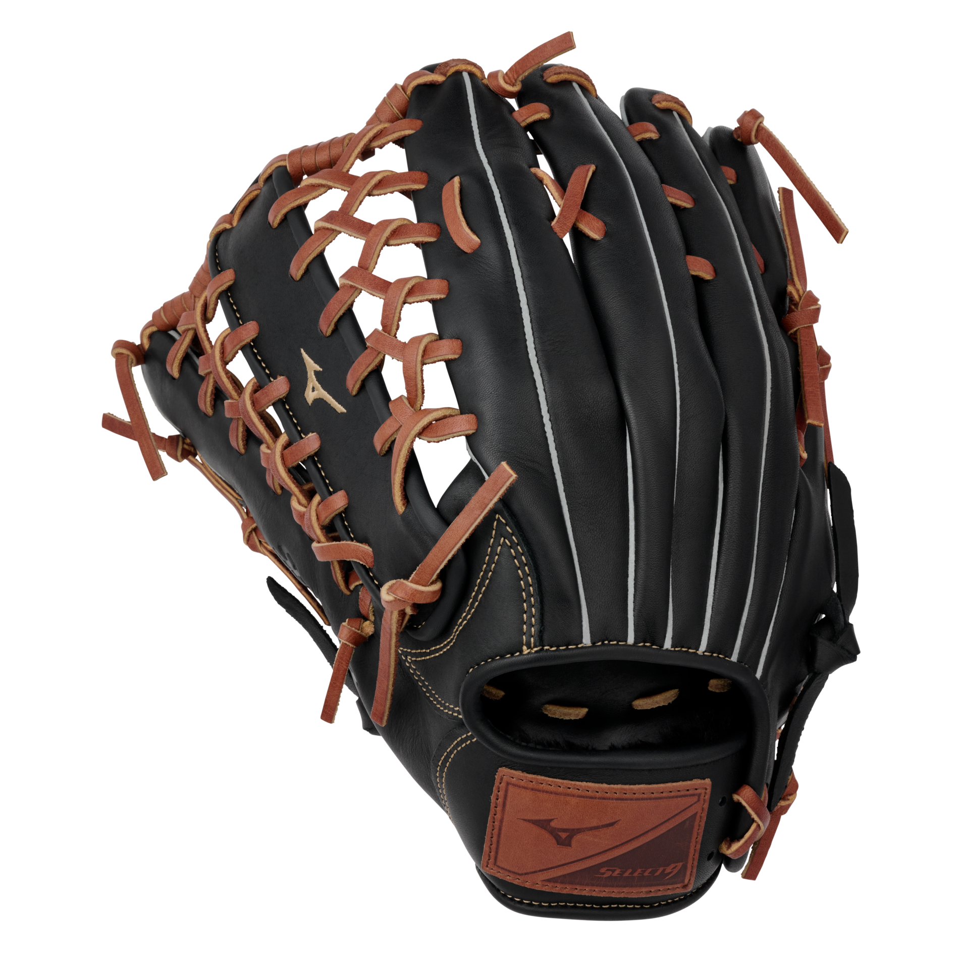 Select 9 Outfield Baseball Glove 12.5", Ichiro Web, BioSoft Leather, Center Pocket Design 15
