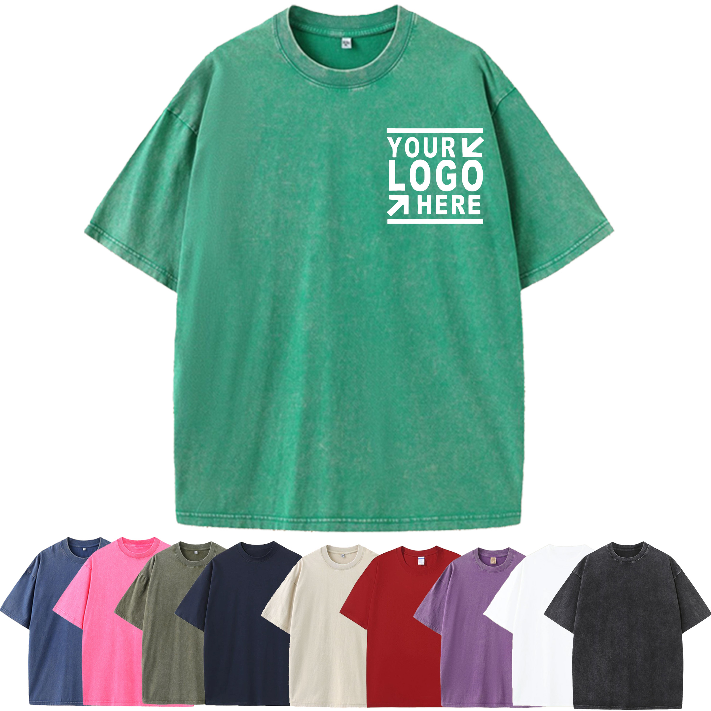 Mens 230GSM Heavyweight Cotton T-Shirt