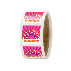 1" x 1" Square Roll Labels