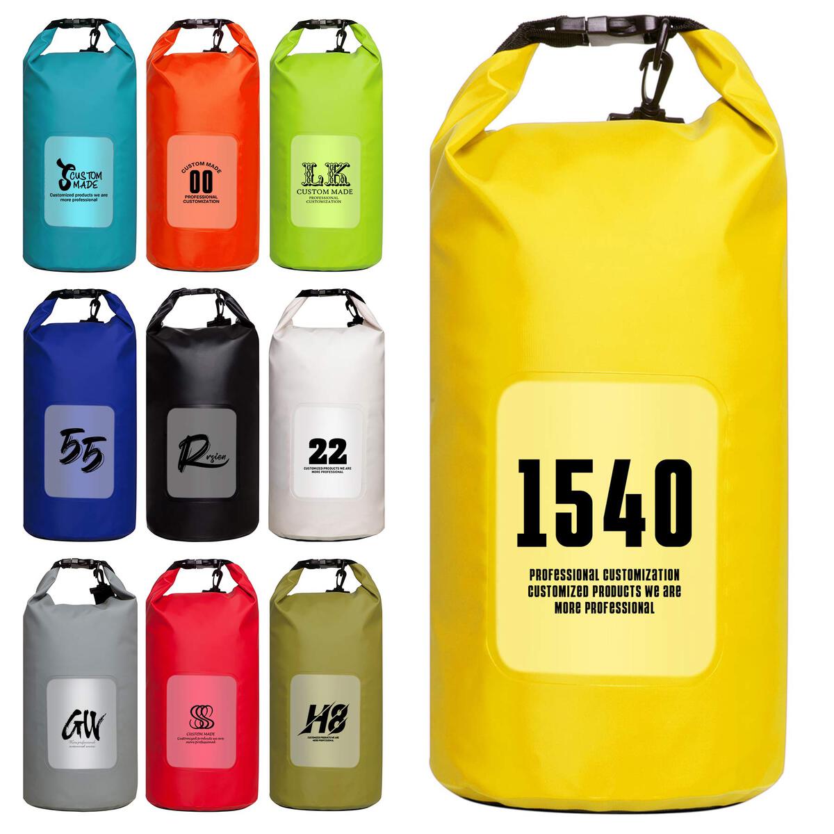 10L Waterproof Dry Bag With Window