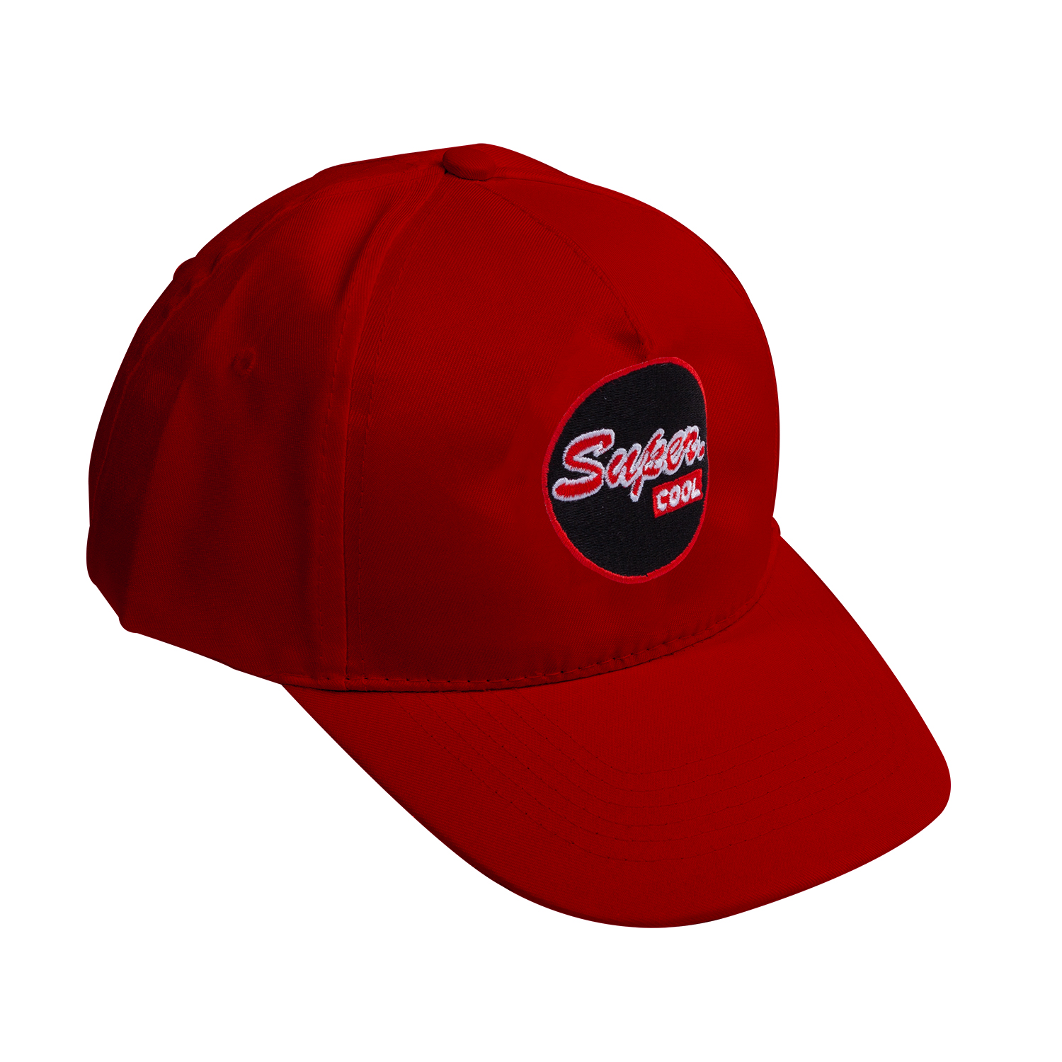 Curved Polyester Cap (Embroidered)
