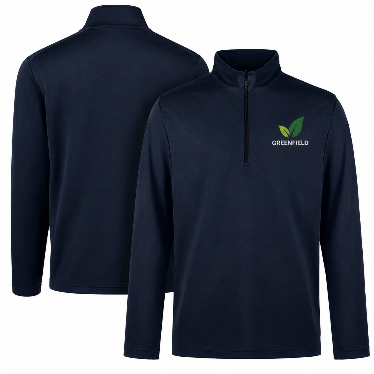 Men's Uv Micro Mesh Quarter Zip Pullover