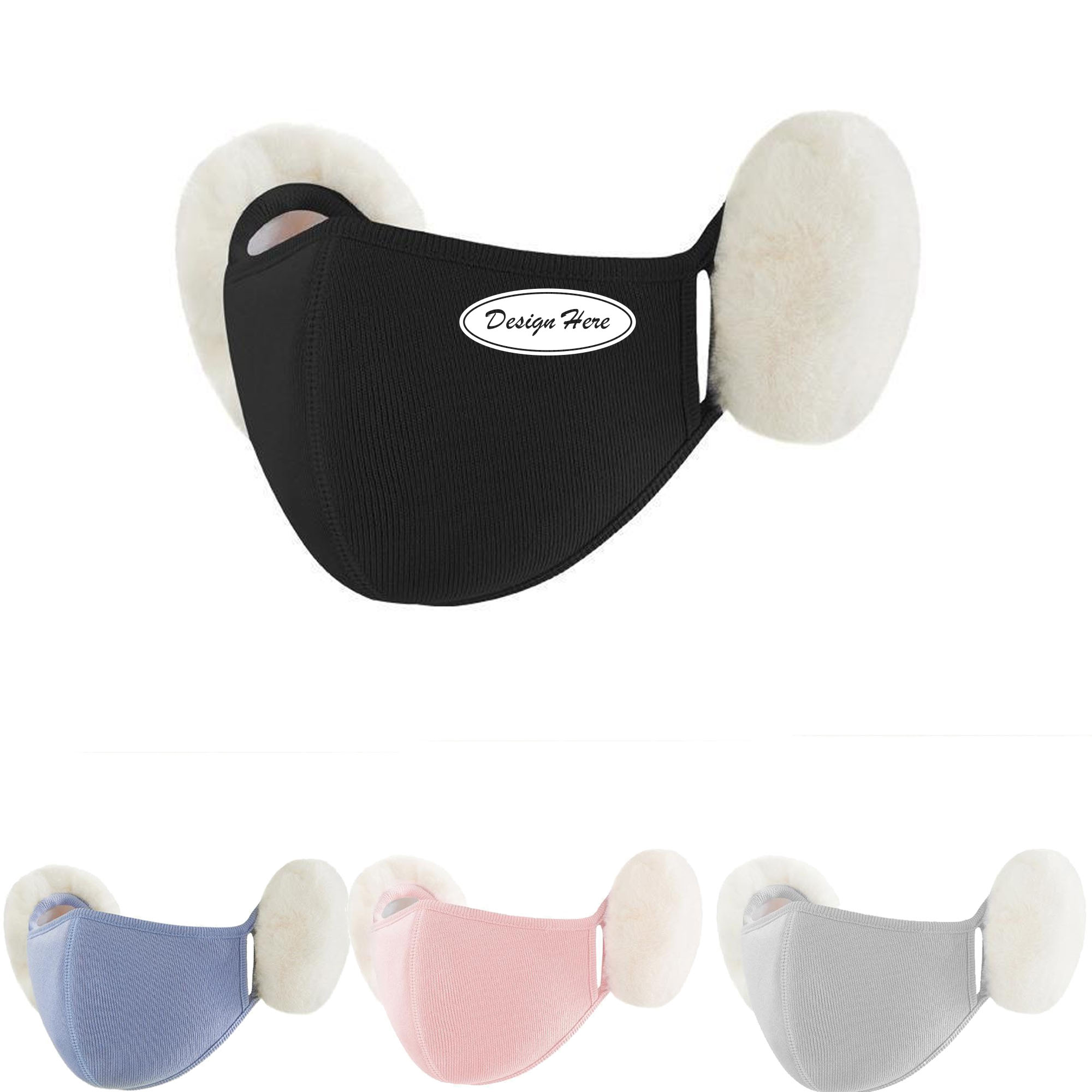 Thermal Fleece-Lined Face Mask with Windproof Ear Protection 7