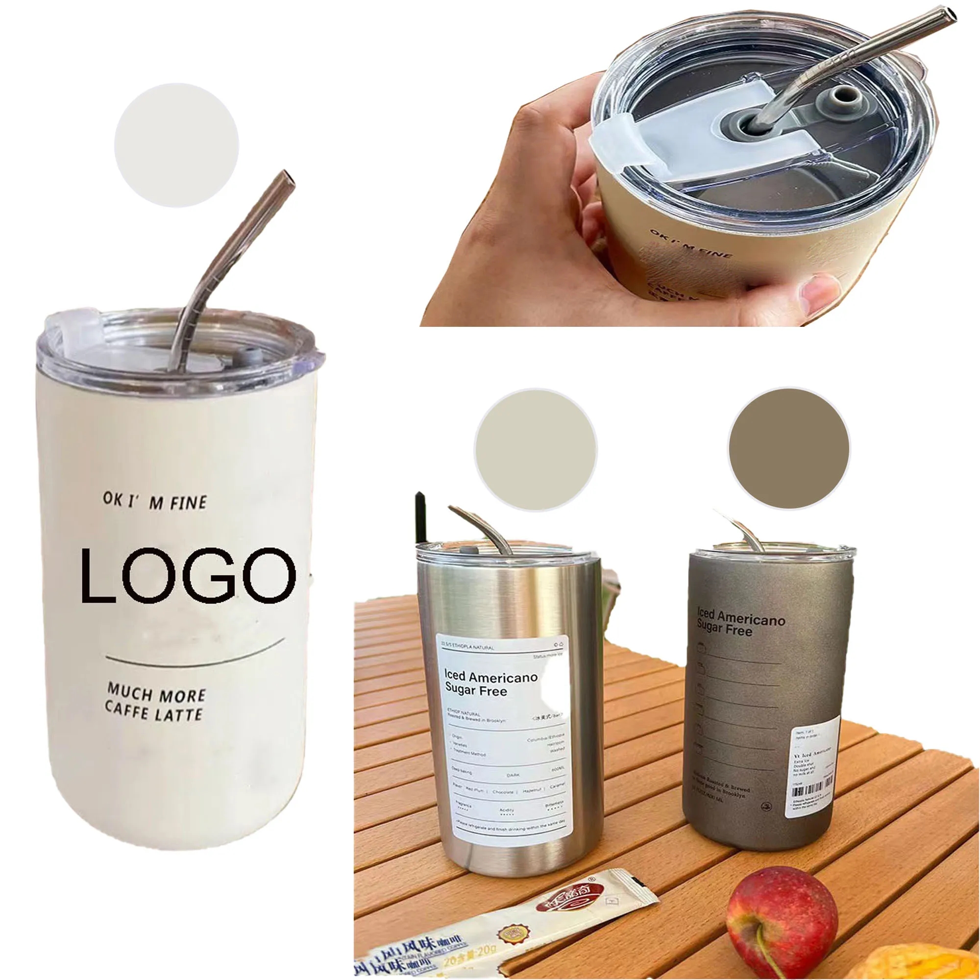 Spot Coffee Stainless Steel Vaccum Tumbler 7