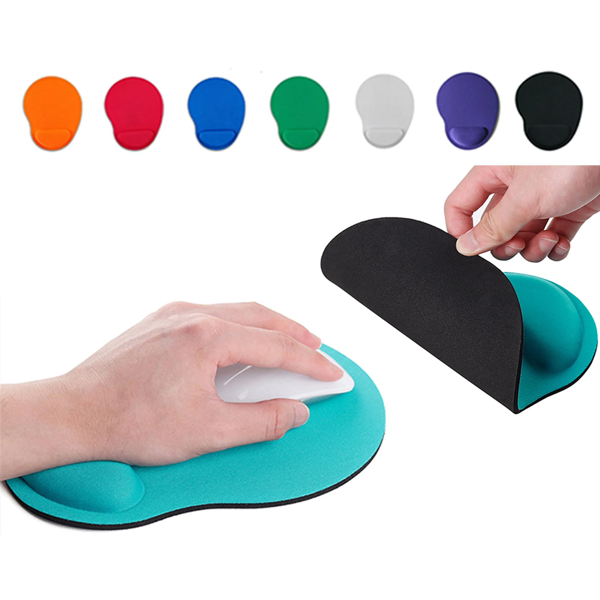 Anti-Slip Mouse Pad Gel Wrist Support