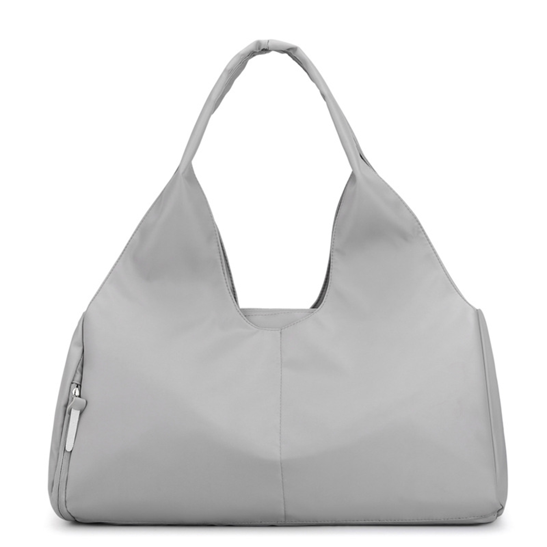 Nylon sports totes bags with shoes compartment for women 12