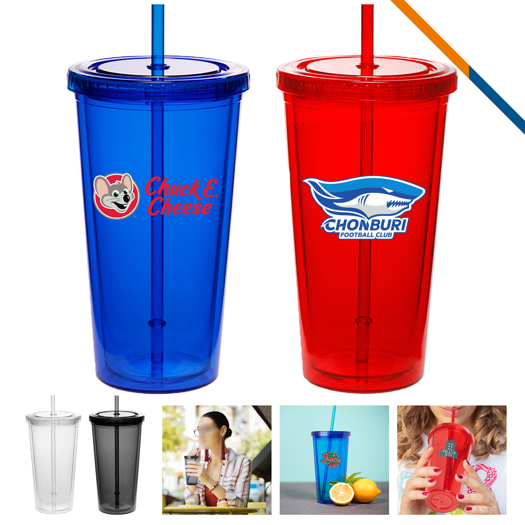 Nuvante Acrylic Tumbler - 20 OZ.